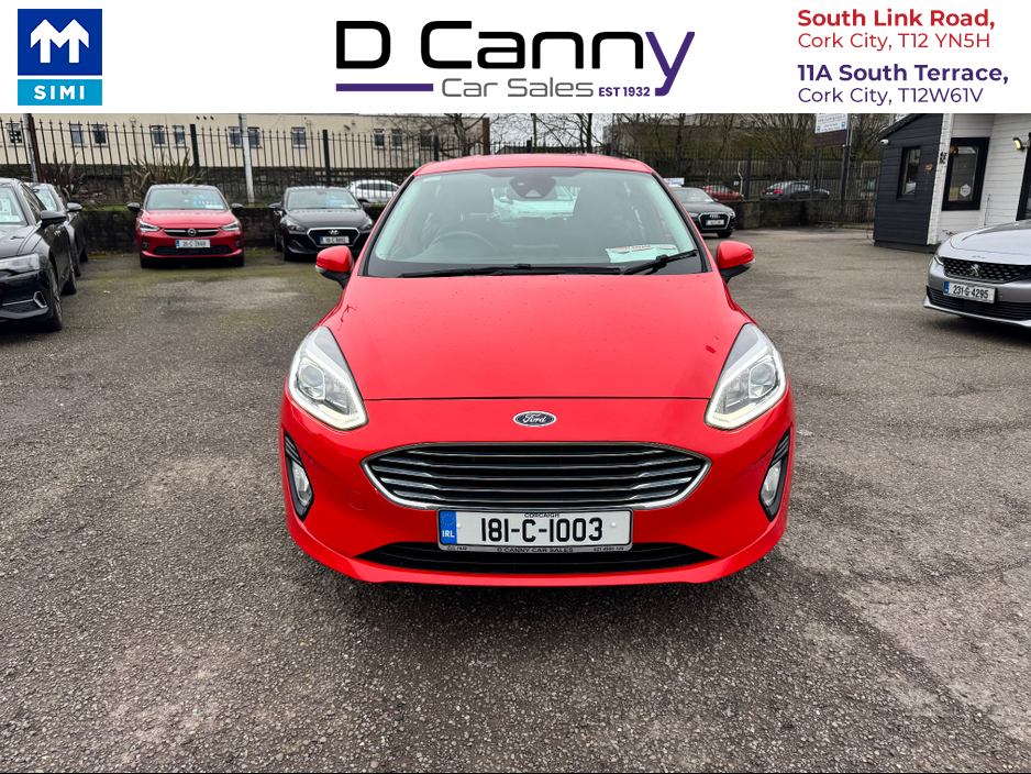 2018 Ford Fiesta TITANIUM 1.1 85PS 5M 4DR €12,900