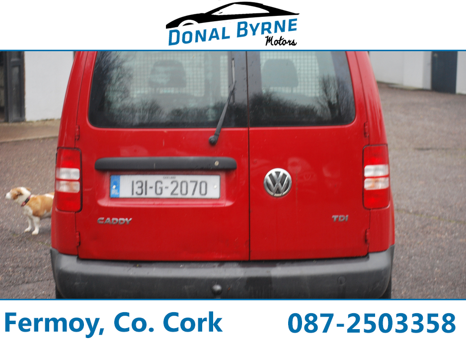 2013 Volkswagen Caddy VAN 1.6 TDI 75HP 5 5SPEED 5DR €6,500