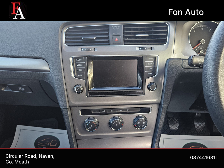 2013 Volkswagen Golf 1.2  PETROL  TSI TECH 5 DOOR HATCHBACK MODEL *HIGH SPEC *NEW NCT02/27 *SERVICED**WARRANTY  *CALL 0874416311 €8,450