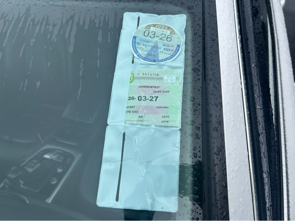 2015 Audi A6 2.0 TDI AUTOMATIC////TINY MLS///FULL LEATHER///AIR CONDITIONING FRONT AND REAR///FULLY SERVICED TIMING BELT AND WATERPUMP DONE////BRAND NEW NCT UNTIL 2027///LOW TAX JUST 200E €11,950