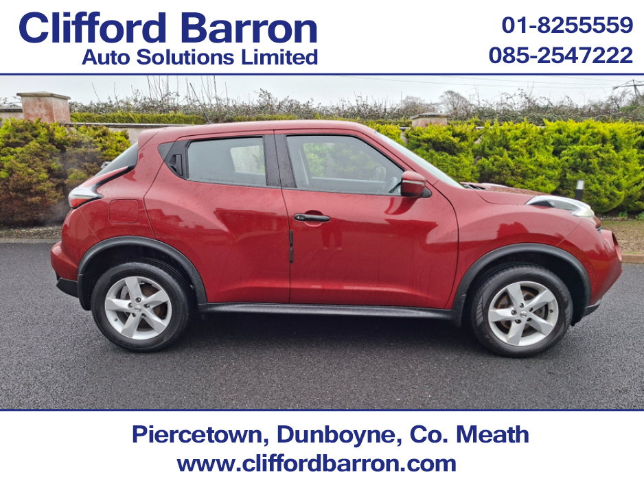 2017 Nissan Juke 1.6 XE CVT E6 4DR AUTO €12,750