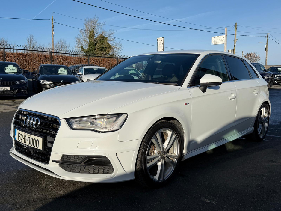 2016 Audi A3 1.4 TFSI S LINE 5DR €18,950