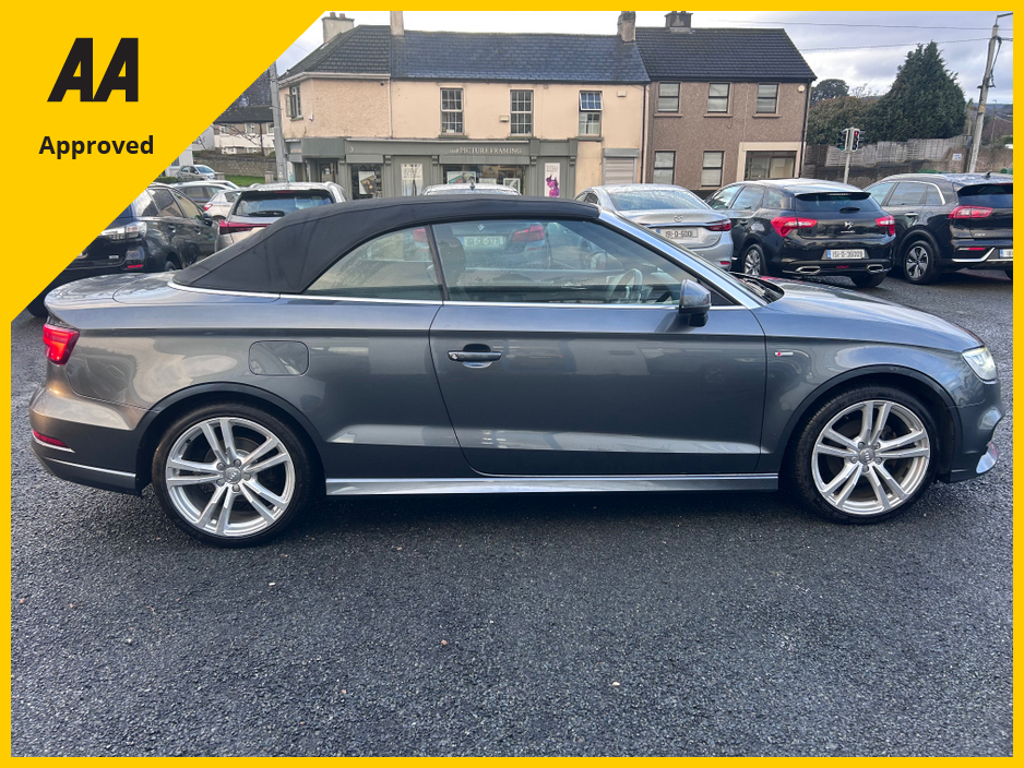 2017 Audi A3 2017 AUDI A3 2.0TDI S LINE CABRIO €17,950