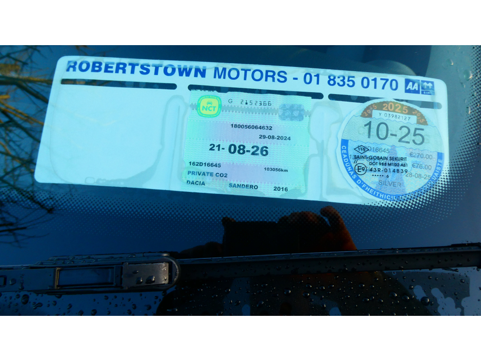 2016 Dacia Sandero ALTERNATIVE 1.2 75 201 4DR €5,950