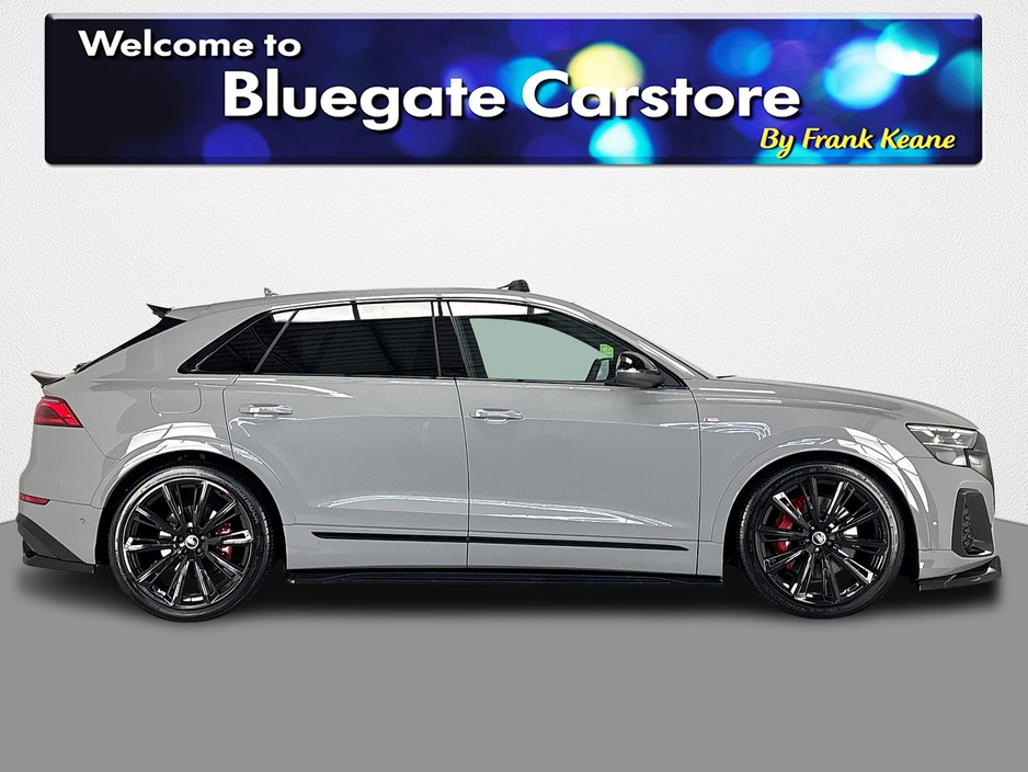 2025 Audi Q8 60 TFSIE 490PS**PANORMAIC ROOF**23" ALLOYS**MAXTON DESIGN BODYKIT**GREY LEATHER INTERIOR**FRONT HEATED ELECTRIC MEMORY SEATS**AMBIENT LIGHTING**REVERSE CAMERA**PARKING SENSORS**TOUCHSCREEN CLIMATE** €94,995