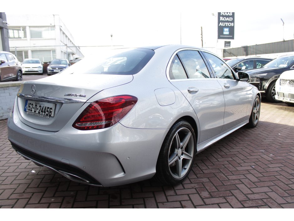 2015 Mercedes-Benz C Class C220D AMG LINE PREMIUM 4DR SALOON AUTO // PANORAMIC SUNROOF //  STUNNING CAR FINISHED IN ICE SILVER // BUY WITH CONFIDENCE AA AND SIMI APPROVED DEALER 2026 // FINANCE ARRANGED // ALL TRADE INS WELCOME €16,950