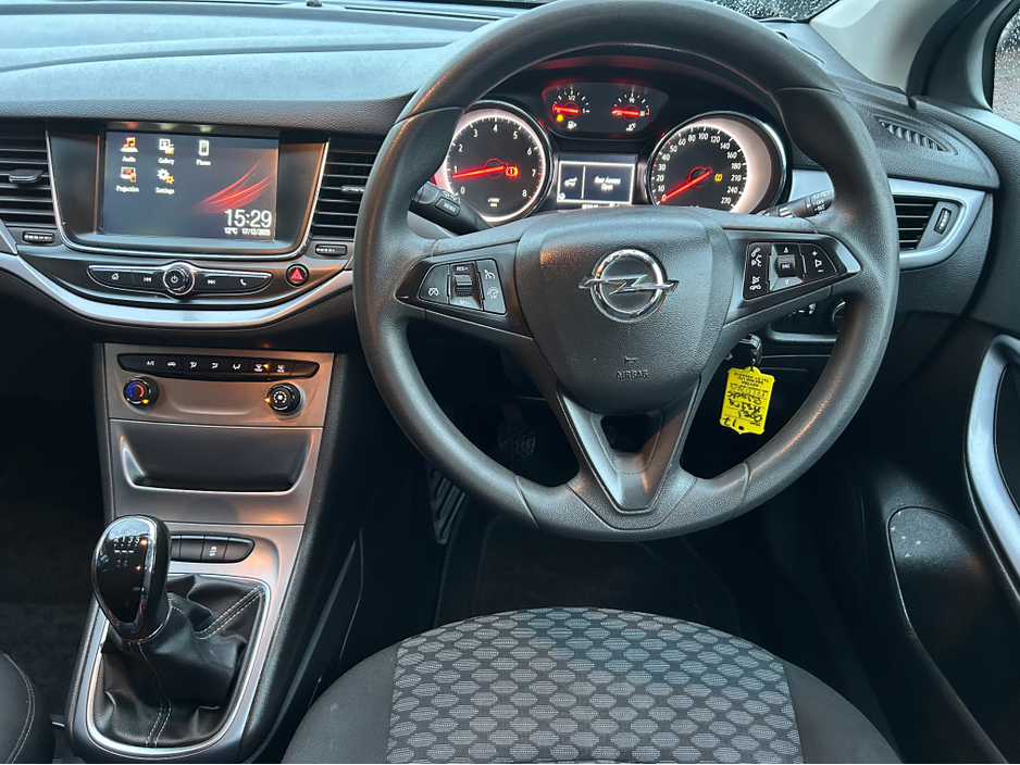 2017 Opel Astra E 1.4 i Petrol 5DR in Black - New NCT Guaranteed - Trade-in Welcome - Assured Dealer Warranty - €8,950