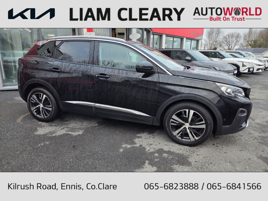 2018 Peugeot 3008 ALLURE 1.2 130 4DR €16,900