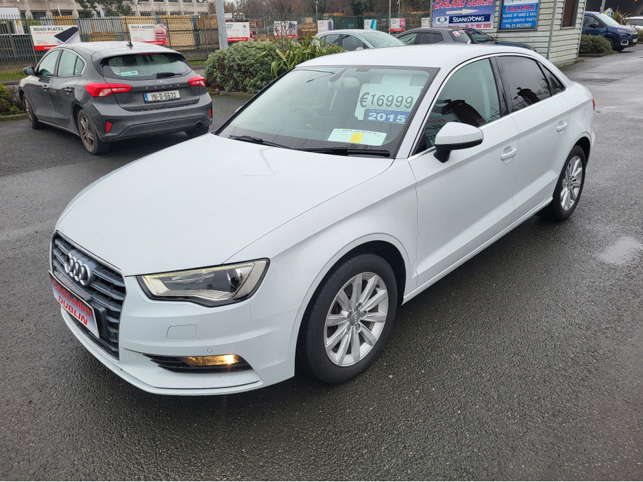 2015 Audi A3 Saloon (2yr warranty) 1.4 TFSI Automatic 90661 €16,999