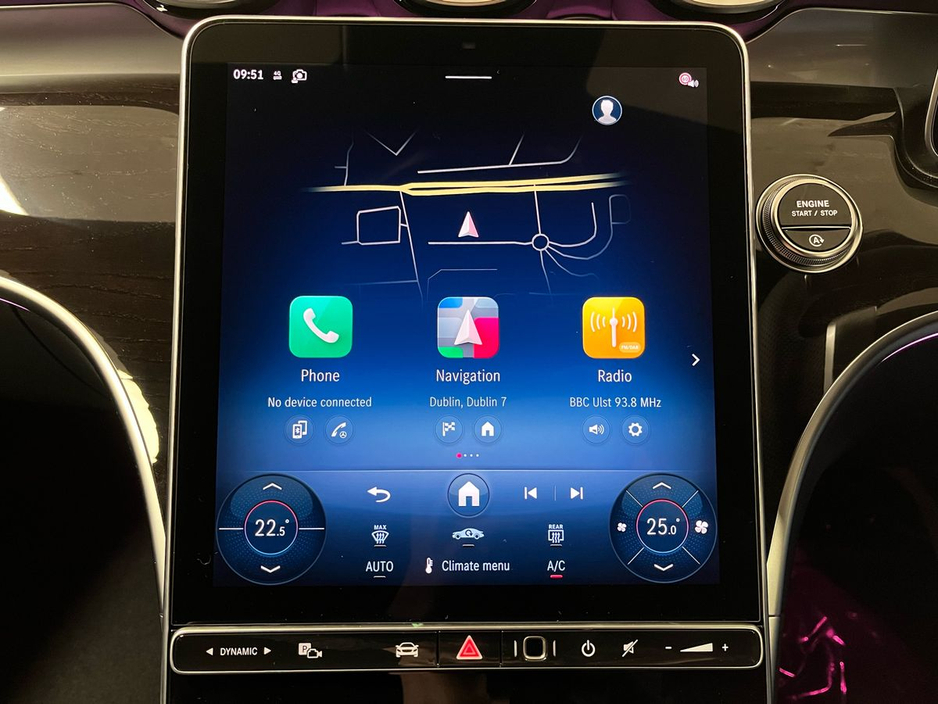 2026 Mercedes-Benz C Class 200d AMG - 19 Inch Alloys - Reversing Camera - Ambient Lighting - Sat Nav - Climate Control - Electric Heated Memory Seats - Keyless Start - Apple CarPlay/Android Auto €70,798