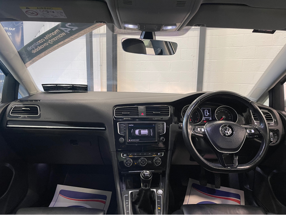 2017 Volkswagen Golf HIGHLINE 1.2 TSI MANUAL Leather Seats €16,899