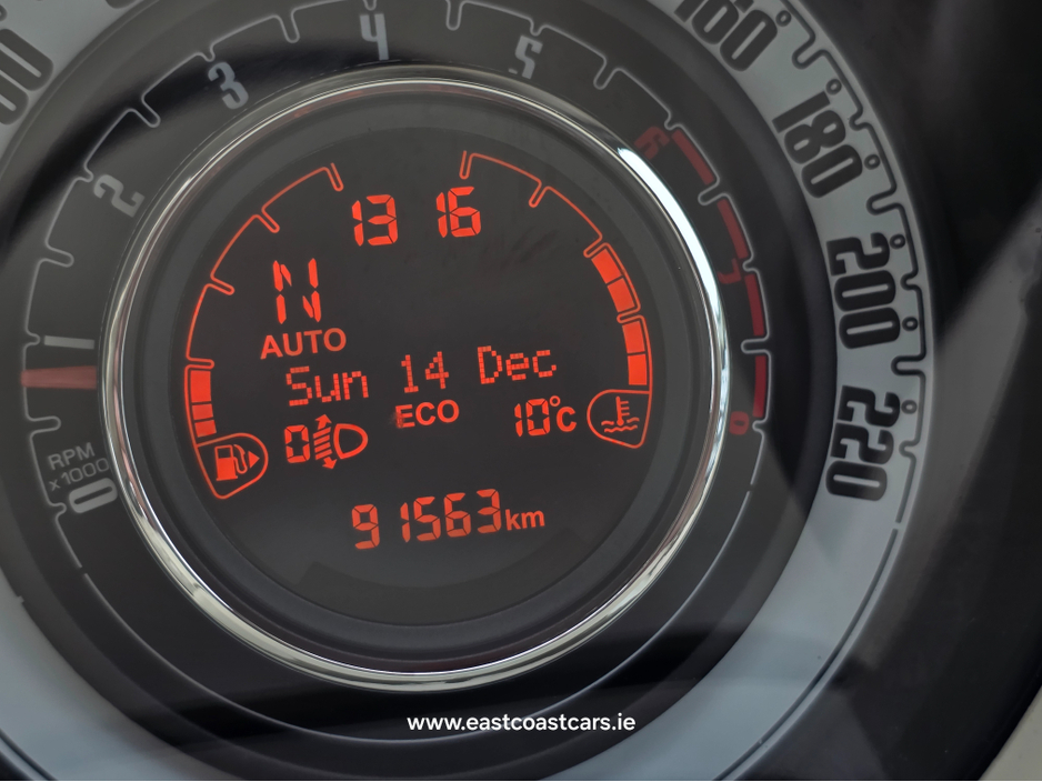 2015 Fiat 500 ( 152 REG 1.2 AUTOMATIC -  MULTI-FUNCTION STEERING WHEEL - €8,450