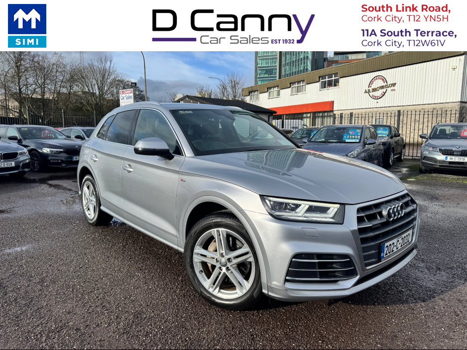 2020 Audi Q5 50 TFSI E 299HP S LINE 4DR €37,900