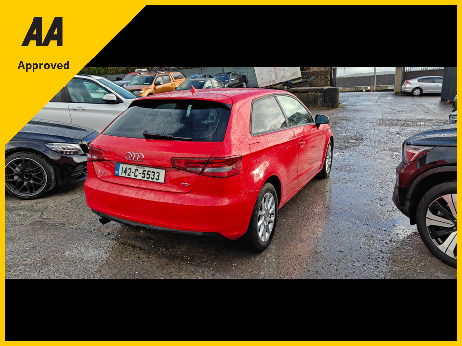 2014 Audi A3 2014 1.6 TDI SE 108BHP 3DR €13,950