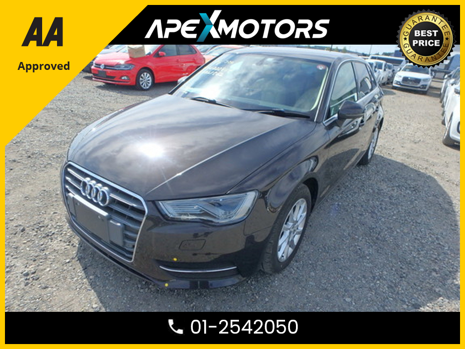 2016 Audi A3 FINANCE ARRANGED * 1.4 PETROL AUTO * NEW NCT DEC-27 * IMMACULATE * CREAM LEATHER INTERIOR * HEATER SEATS  * ELECTRIC SEATS * STAMPED SERVICE HISTORY * AA APPROVED * 101 SAFETY CHECKLIST * AUTOMATIC €14,949