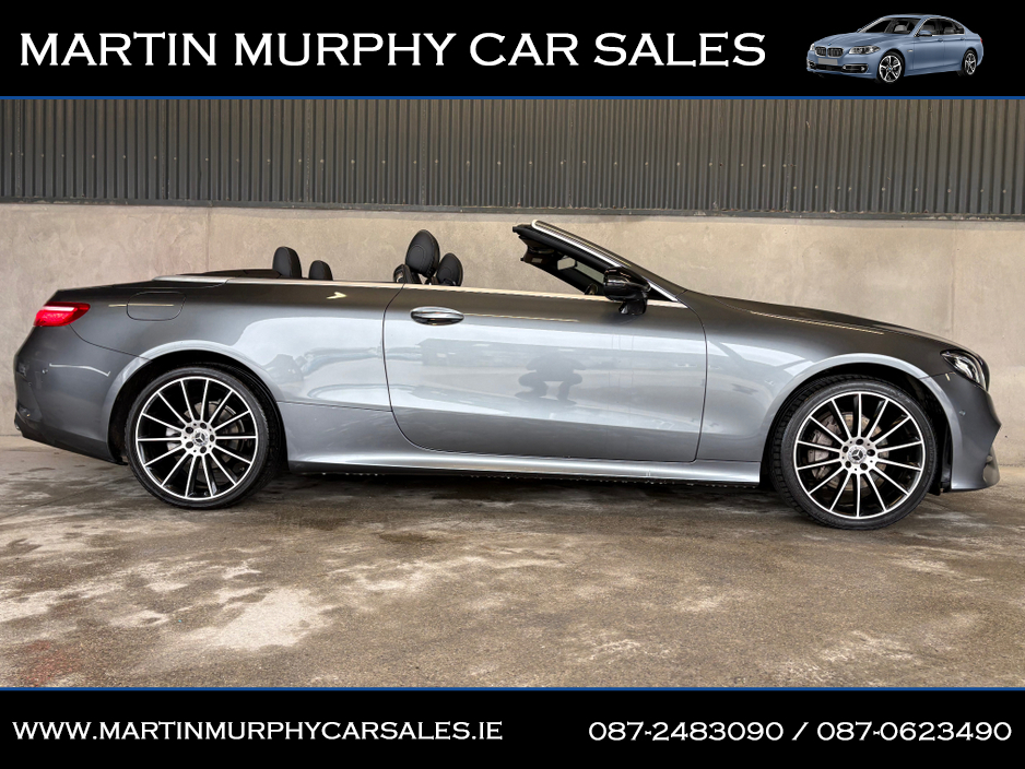 2019 Mercedes-Benz E Class E220 D AMG LINE 4MATIC SOFT TOP CABRIOLET €37,950