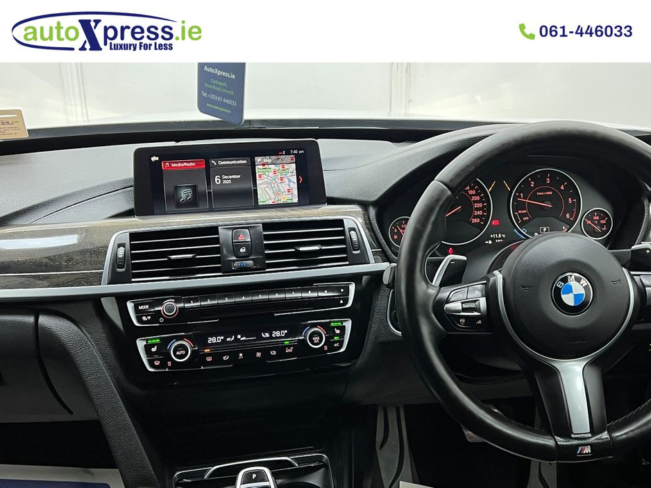 2017 BMW 3 Series 320d GT M Sport Xdrive Automatic, Reversing camera €25,995