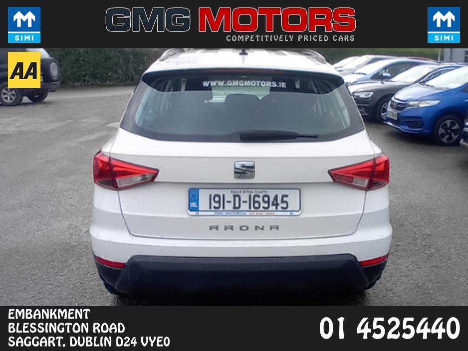 2019 SEAT Arona **LOW MILEAGE**1.0 TSI 95BHP S 5DR €12,950
