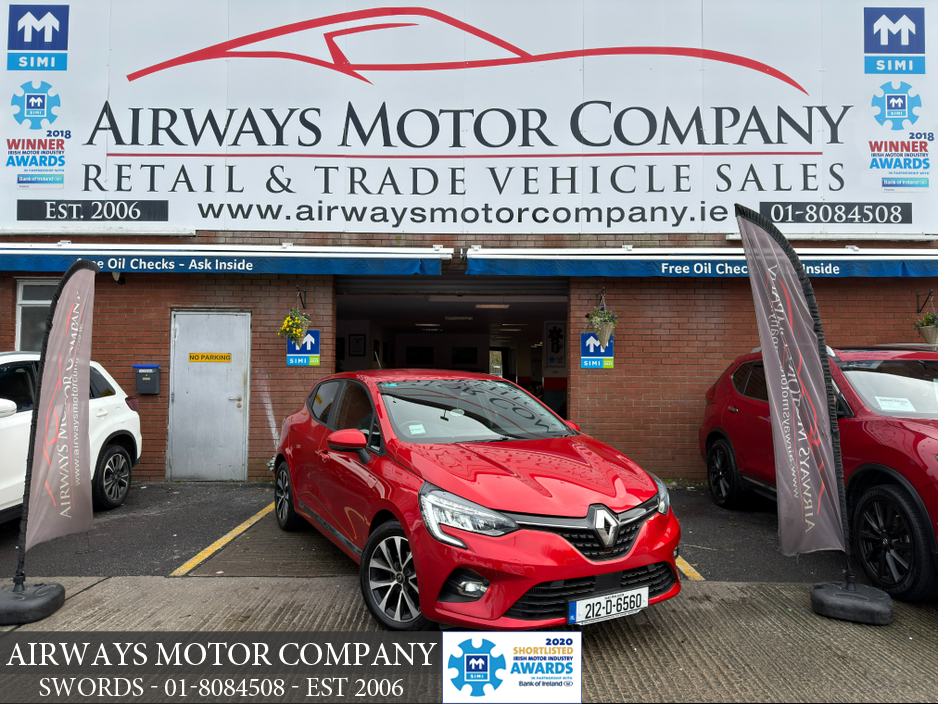 2021 Renault Clio ICONIC 1.0T MANUAL - LOW KMS €14,995