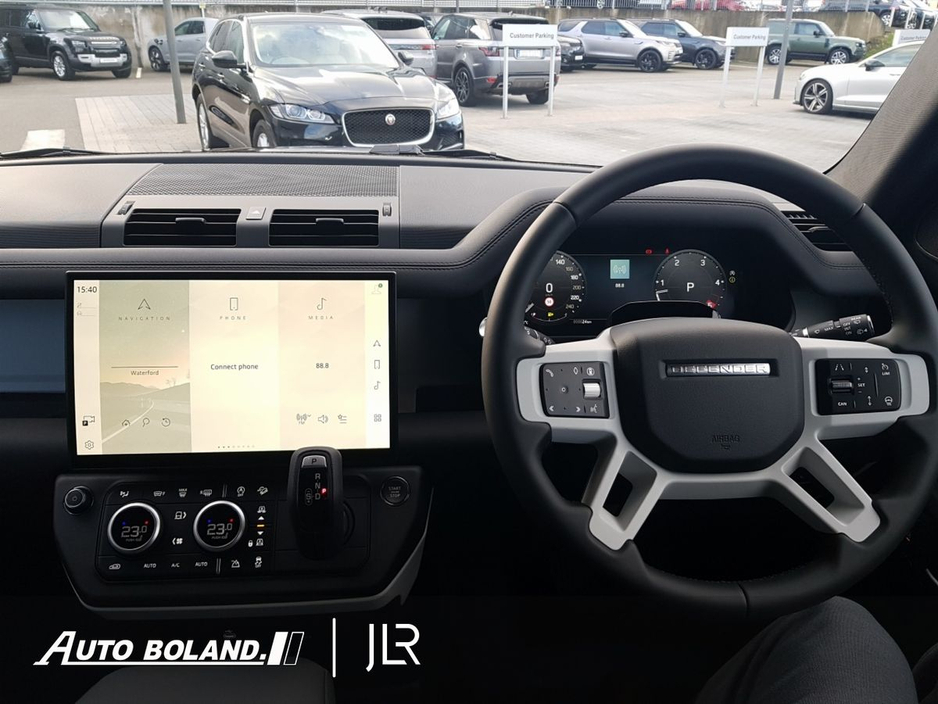 2026 Land Rover Defender * In stock for immediate delivery * X-Dynamic SE 3 Seat D250 Hardtop 90 - 20" Satin Grey Alloy Wheel, Keyless Entry, 360 3D Surround Camera, Air Suspension, Clear Sight Camera €80,450