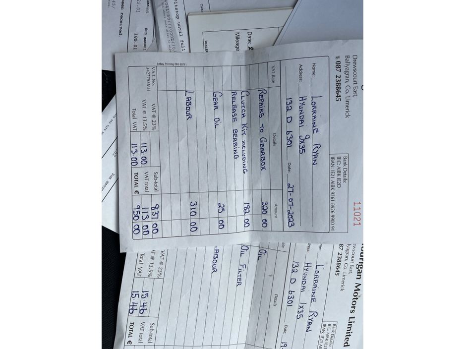 2013 Hyundai ix35 1.7 Diesel Celebration LE 2WD 115hp €5,950