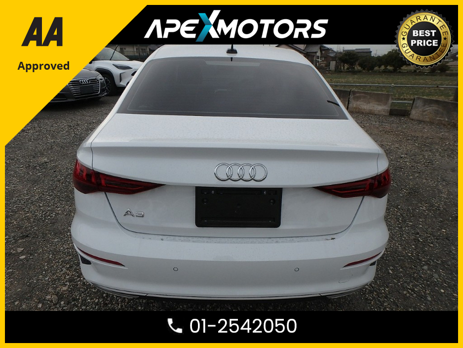 2022 Audi A3 FINANCE ARRANGED * 1.0 4Dr SALOON  * NEW NCT APR-26 * STAMPED SERVICE HISTORY * AA APPROVED * 101 SAFETY CHECKLIST * AUTOMATIC (DSG) * IMMACULATE * HEATED SEATS * COLOUR REVERSE CAMERA * TOP-SPEC €30,949