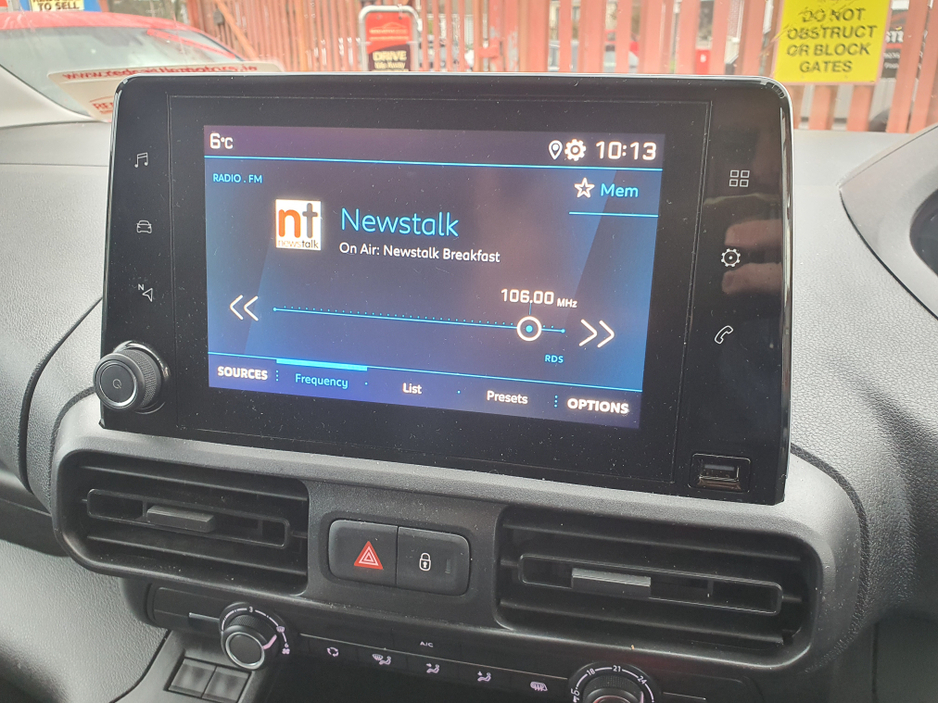 2022 Peugeot Partner ACTIVE 1.5 BLUE HDI 10 100 6.3 2DR €12,950