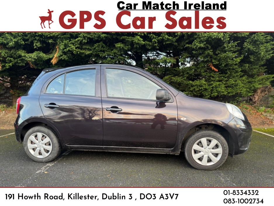2013 Nissan Micra 1.2 petrol in excellent cond. NCT & warranty >>> Special Deal  €5,750