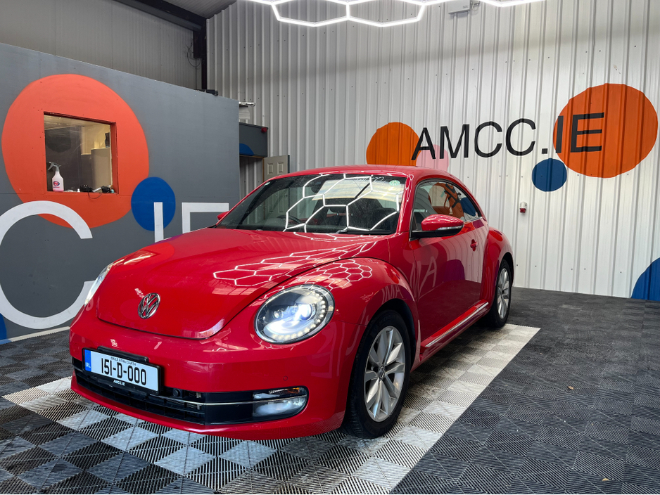 2015 Volkswagen Beetle €11950! 2015 VOLKSWAGEN BEETLE DESIGN LEATHER PACKAGE 1.2 AUTOMATIC / HEATED SEATS / PADDLE SHIFTERS €11,950