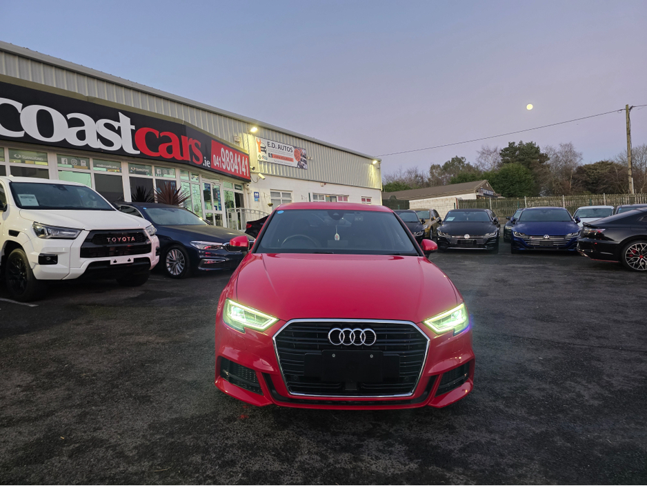 2019 Audi A3 1.4 S-LINE EDITION VIRTUAL COCKPIT - NAVIGATION -CARPLAY ANDROID AUTO HALF LEATHER PACK - REVERSING CAMERA / PARKING SENSORS - DRIVE MODE €23,500
