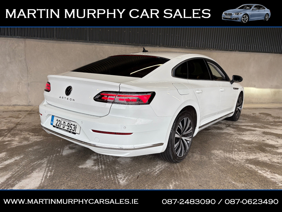 2022 Volkswagen Arteon ELEGANCE 2.0 TDI 150 BHP AUTO €31,950