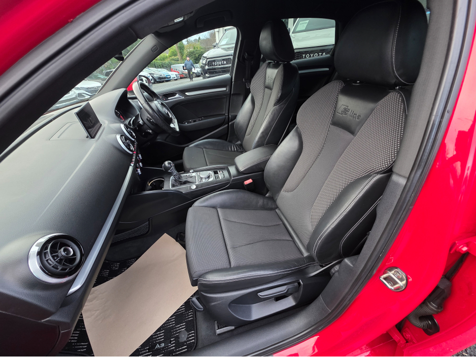 2015 Audi A3 SALOON S-LINE EDITION REVERSING CAMERA / PARKING SENSORS - DRIVE MODE - LOW TAX BAND €16,450