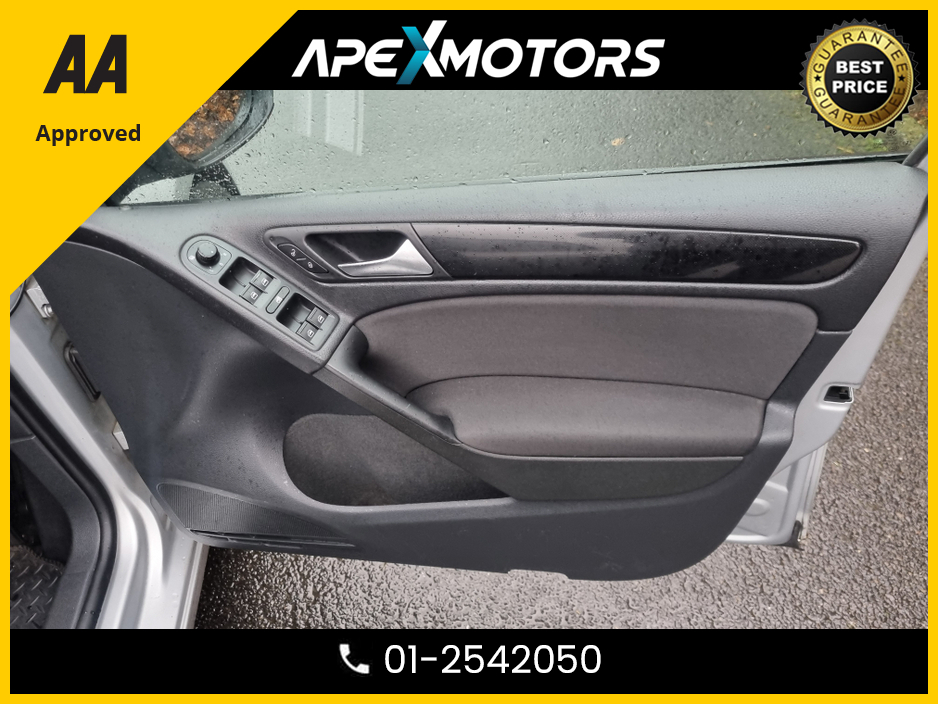 2012 Volkswagen Golf 2.0 TDI MATCH BLUEMOTION 140PS 5 5DR * RELIABLE & ECONOMICAL * BEAUTIFUL ALLOYS * IMMACULATE THROUGHOUT * NEW NCT DEC-26 * LOW TAX * STAMPED SERVICE HISTORY * AA APPROVED * 101 SAFETY CHECKLIST €3,949