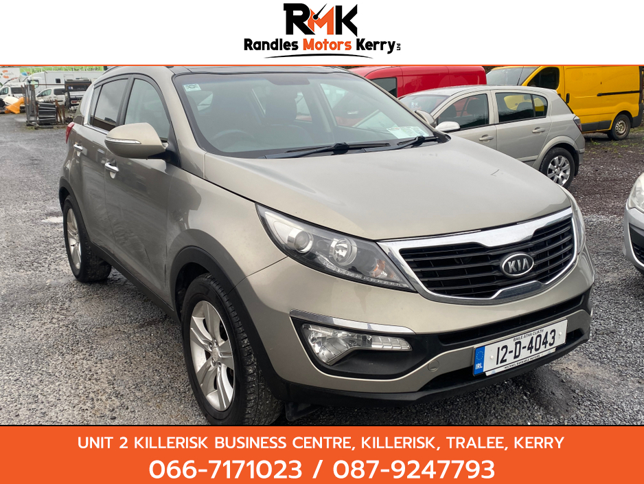 2012 Kia Sportage 1.7D EX MT 5DR 1.7 DSL €6,900