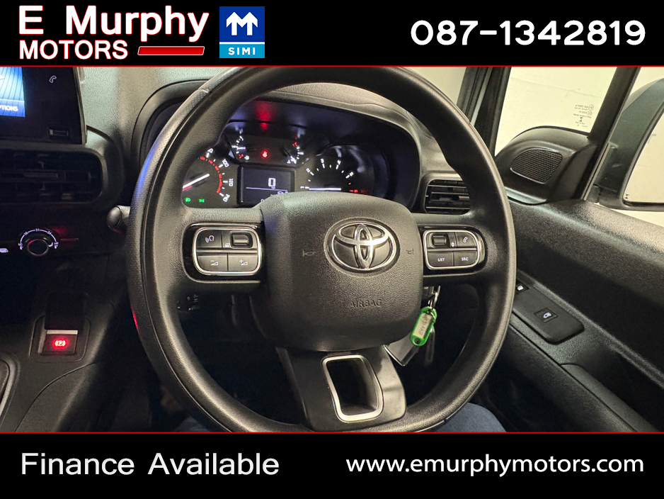 2021 Toyota Proace PROACE CITY ICON 1.5 HDI LOW MILEAGE €65 PER WEEK €12,967