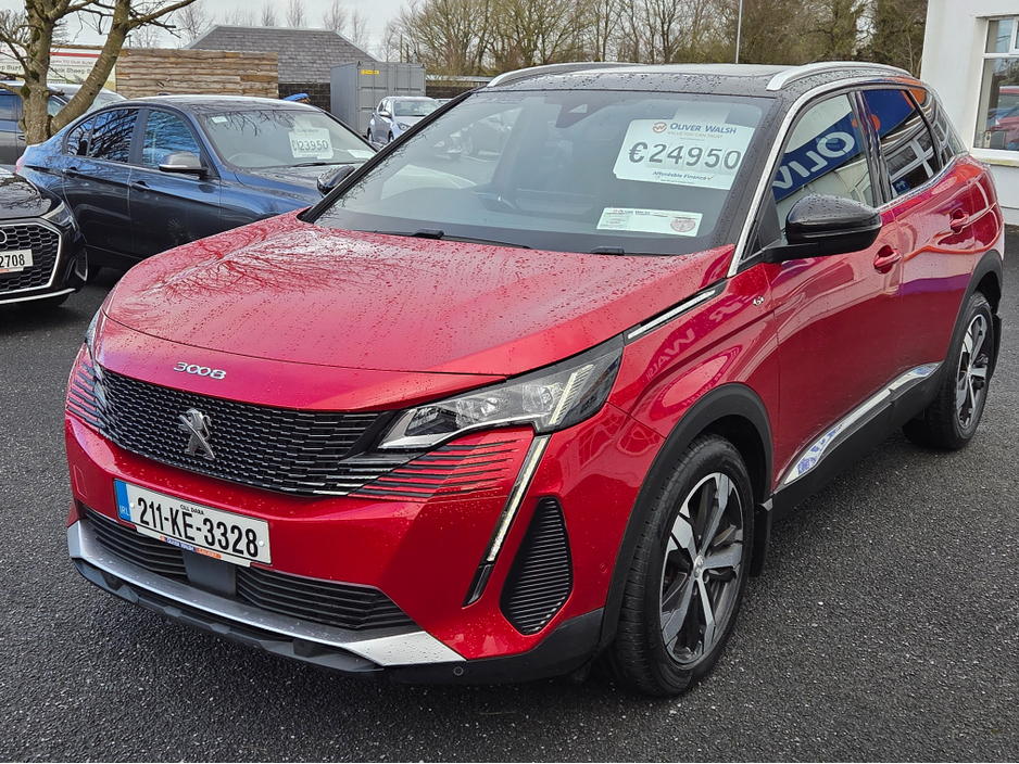 2021 Peugeot 3008 FL GT 1.5 HDI 130 6.2 4DR AUTO €23,950