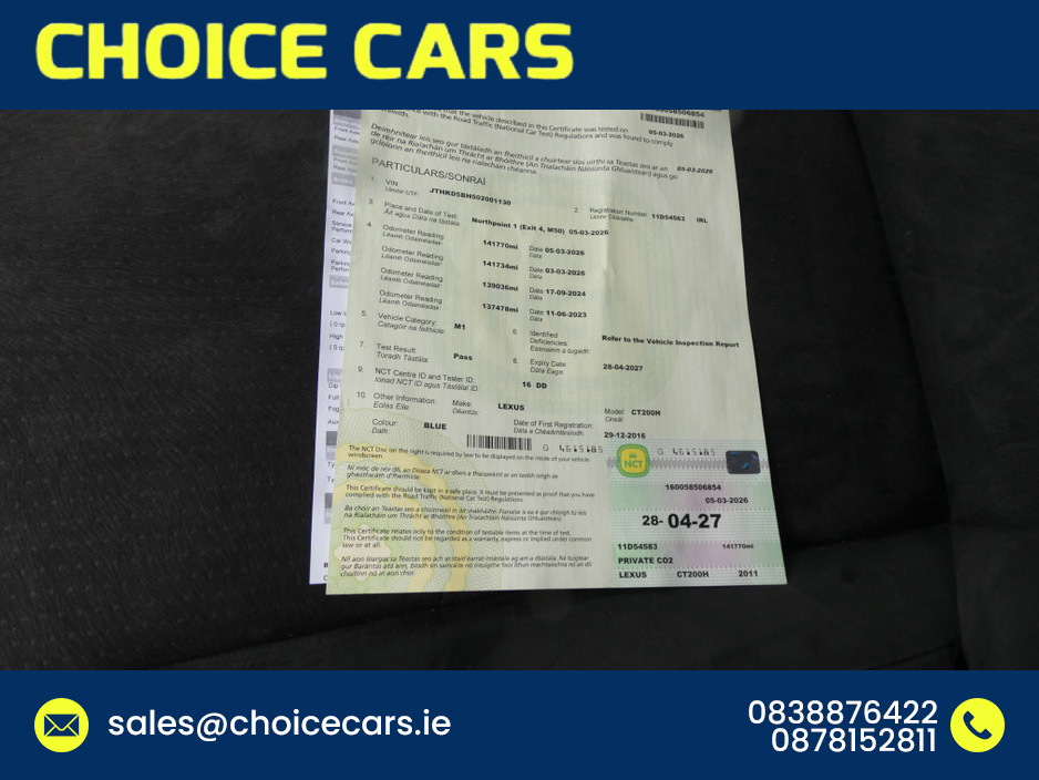 2011 Lexus CT 200 h - image 10