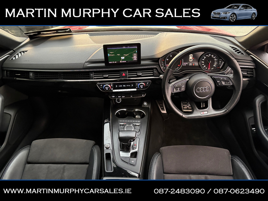 2018 Audi A5 2.0 TDI 190 BHP S-LINE BLACK EDITION AUTO €18,995