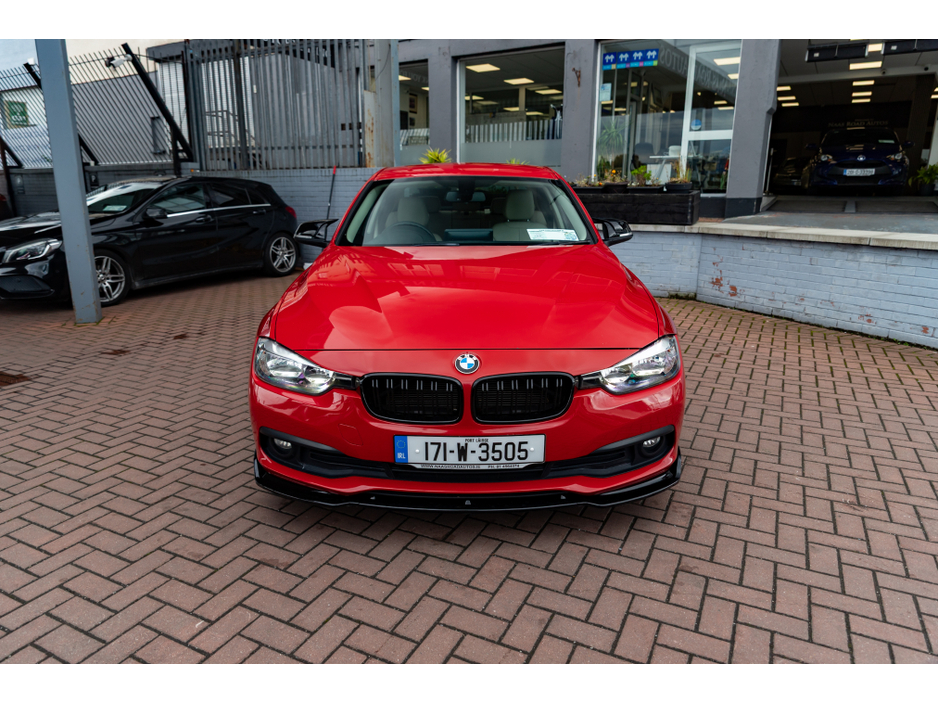 2017 BMW 3 Series 320D PLUS SE M-SPORT PACK IN MARLBOROUGH RED // BRAND NEW 19 INCH ALLOYS // IMMACULATE CONDITION // BUY WITH CONFIDENCE AA AND SIMI APPROVED DEALER 2025 // €14,950