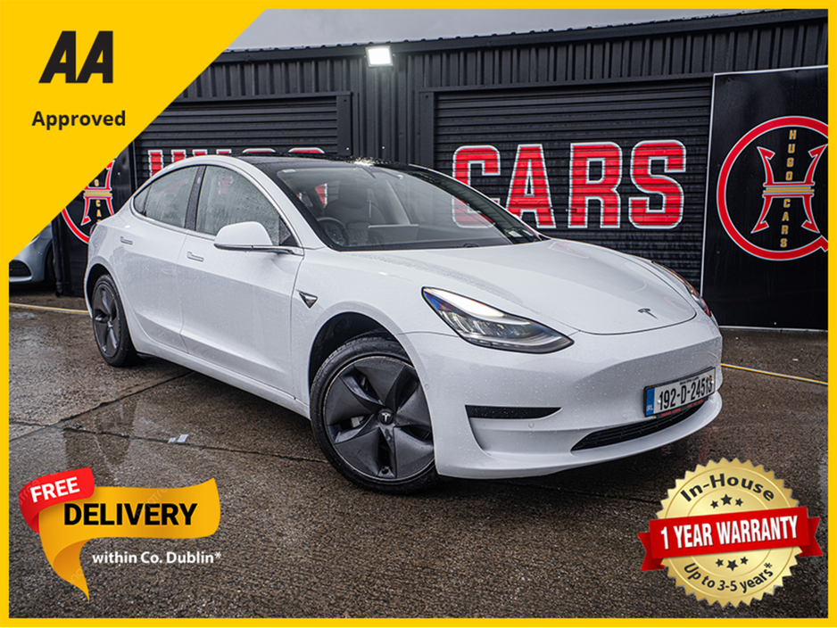 2019 Tesla Model 3 192 Tesla Model 3/New NCT/Irish/1yr warranty €19,888