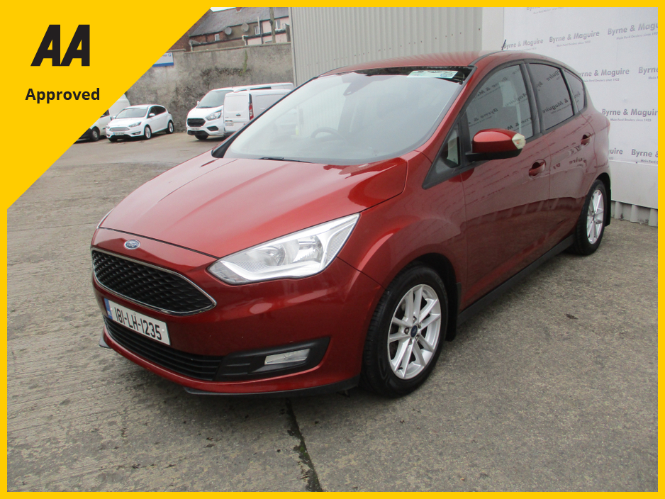 2018 Ford C-Max C MAX 1.5 TDCI ZETEC HIGH SEATING POSITION FULLY SERVICED WITH A NEW TIMING BELT AND WATER PUMP AND READY TO GO €11,950