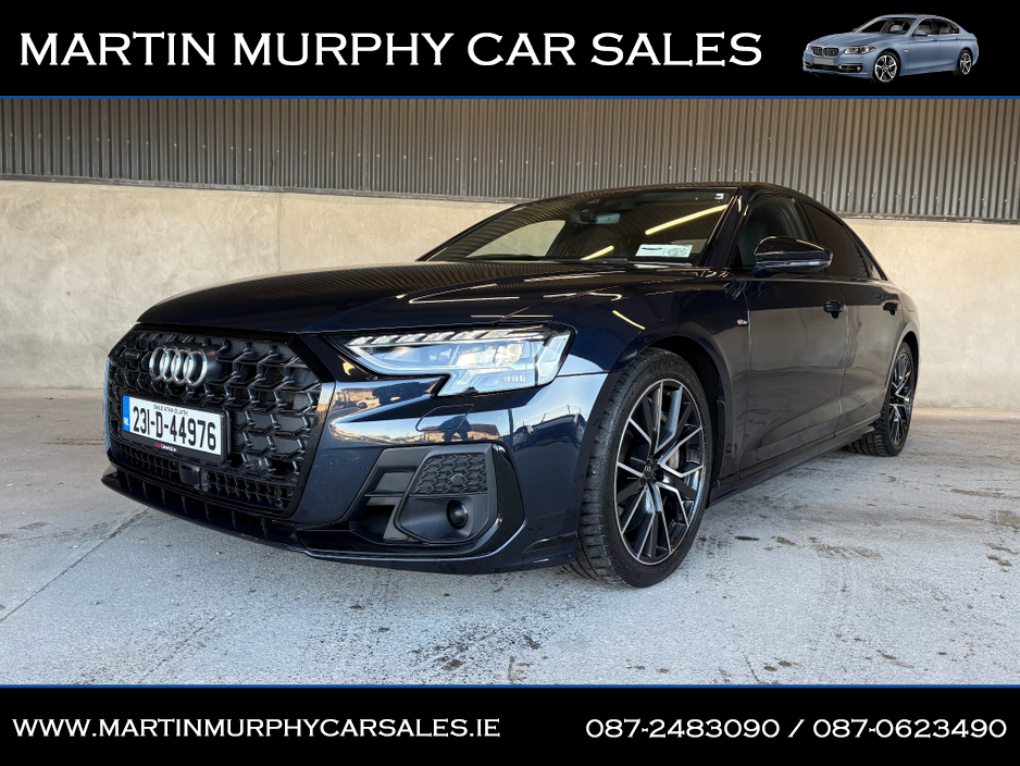 2023 Audi A8 3.0 TFSI BLK ED 60 QUATTRO 462 BHP €60,950
