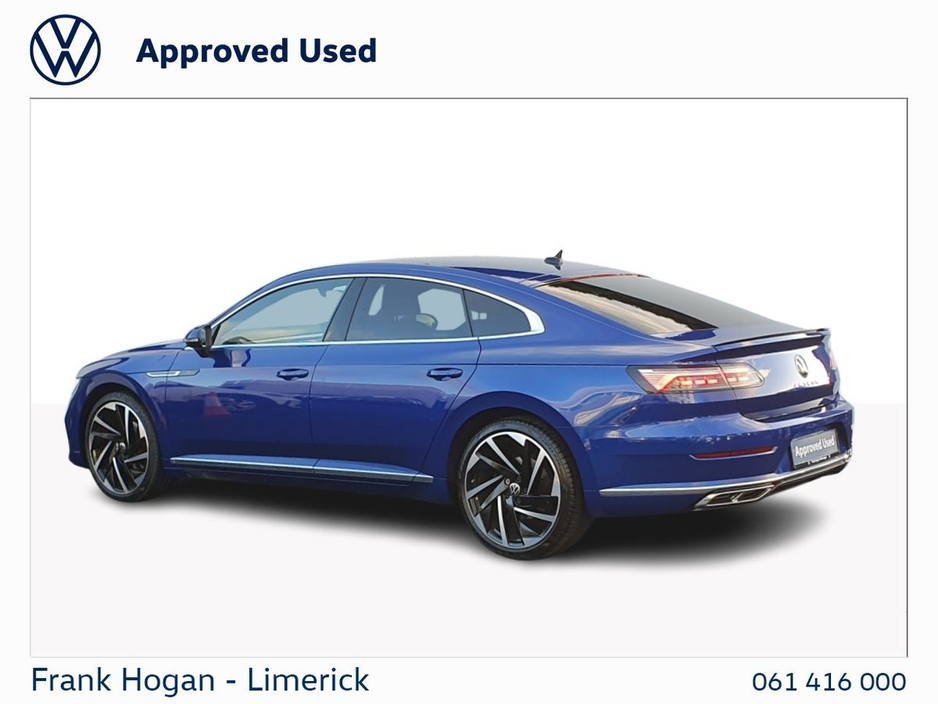 2024 Volkswagen Arteon 2.0TDI D7F 150HP R-LINE CALL RONAN ON 0867705822 ONLY 32,000KM €46,900