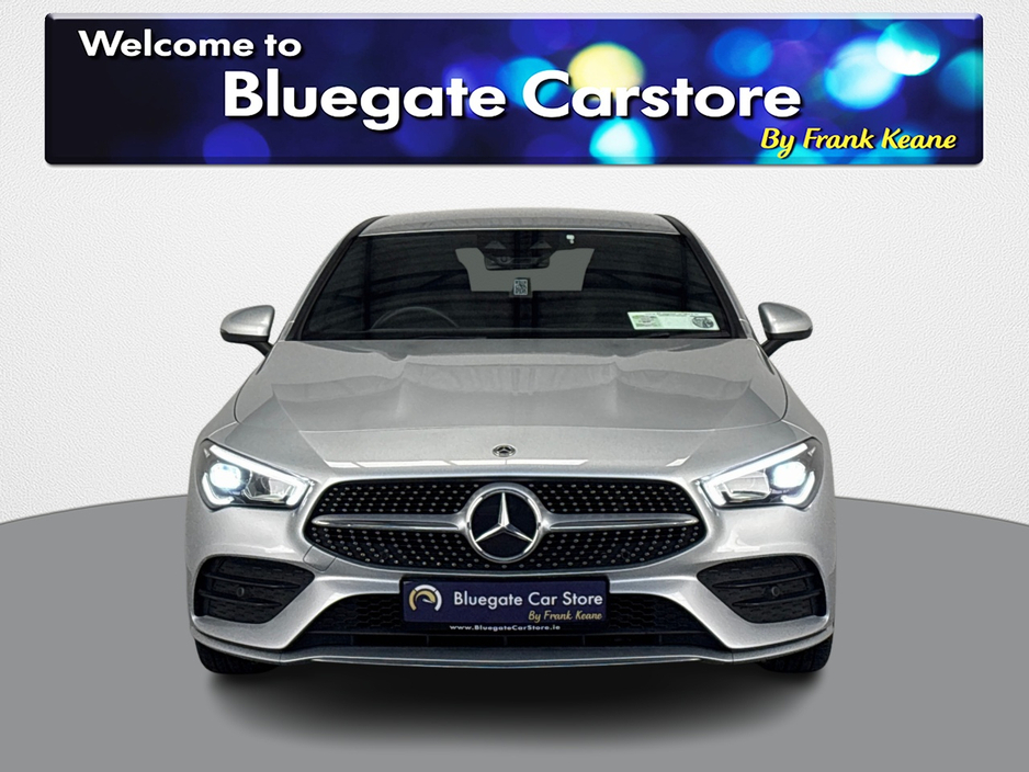 2021 Mercedes-Benz CLA Class 180 AMG LINE PREMIUM**BLACK LEATHER INTERIOR**FRONT HEATED SEATS**AMBIENT LIGHTING**UPGRADED 18"ALLOYS**TOUCH SCREEN MEDIA DISPLAY**REVERSE CAMERA**PARKING SENSORS**APPLE CARPLAY**KEYLESS START** €30,995