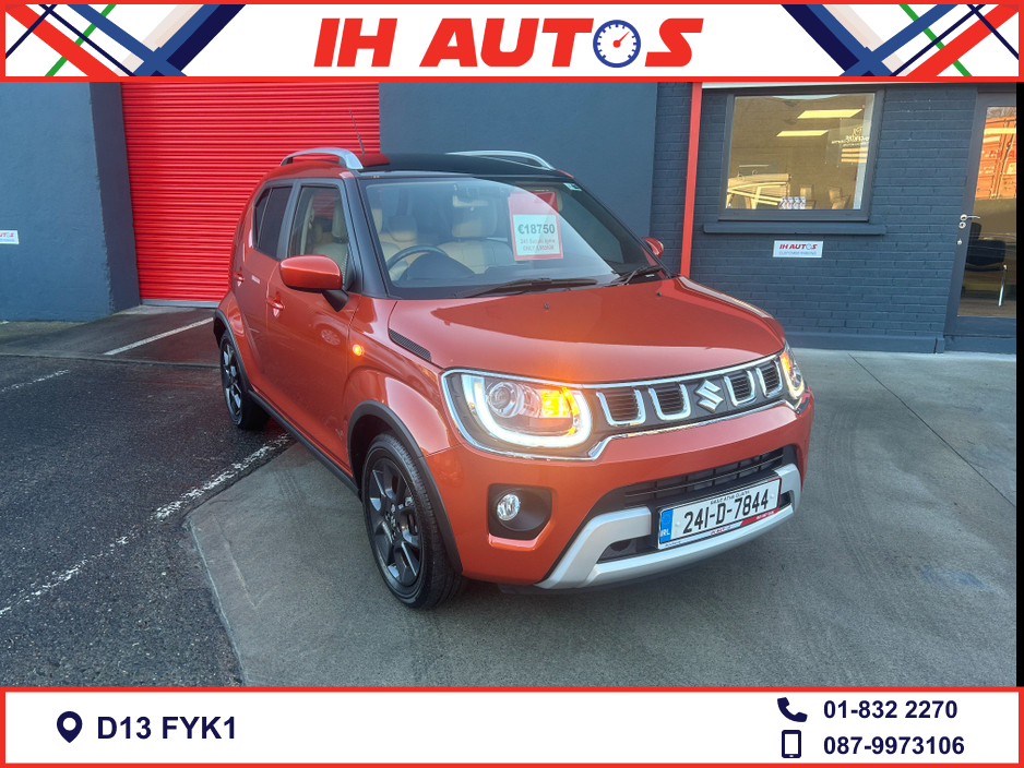 2024 Suzuki Ignis 1.2 DUALJET HYBRID SZ-T €18,750