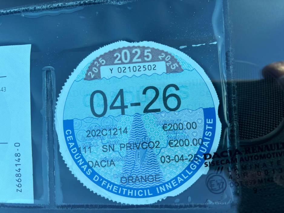 2020 Dacia Duster DEPOSIT  TAKEN  PRESTIGE BLUE DCI 115 M 4DR