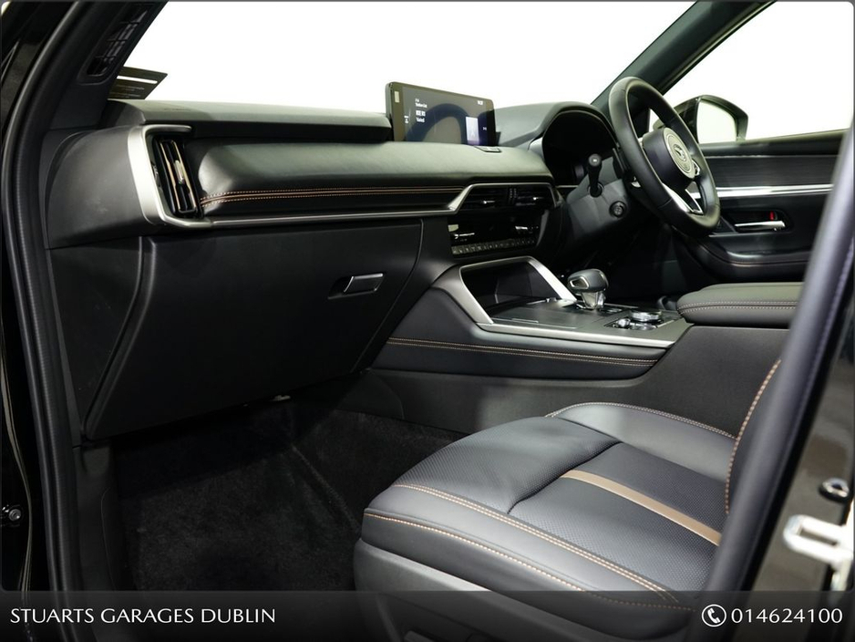 2025 Mazda CX-80 2.5L PHEV 327ps 8AT HOMURA PLUS*@STUARTS MAZDA, YOUR HOME FOR MAZDA IN SOUTH DUBLIN*MAZDA CX-80 2.5 PHEV 327PS HOMURA PLUS 7 SEATER*BLACK LEATHER SEAT €61,945
