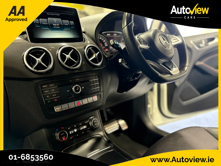2015 Mercedes-Benz B Class 1.6 Petrol. AA APPROVED // FINANCE & NATIONWIDE DELIVERY AVAILABLE // SIMI DEALER €11,995