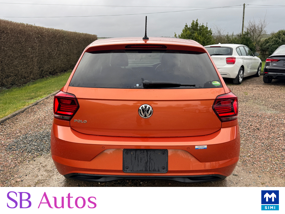 2018 Volkswagen Polo 182 Volkswagen Polo Comfortline 1.0 DSG €15,750