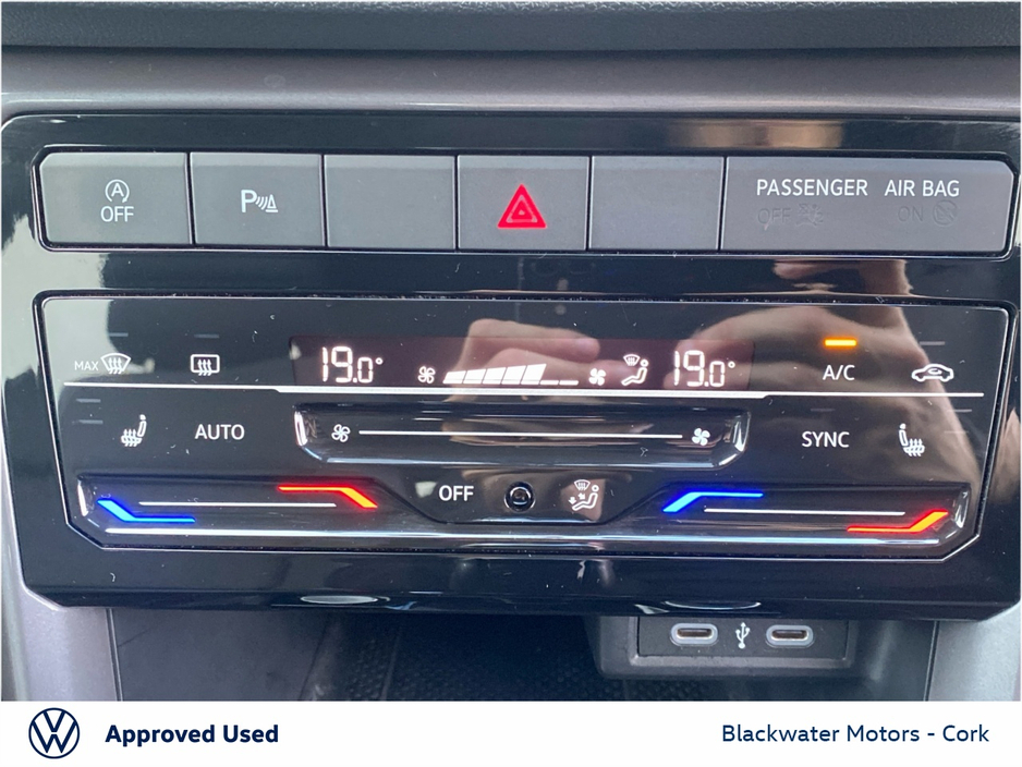 2023 Volkswagen T-Cross 1.0TSI 110BHP R-LINE WITH ADVANCED LED HEADLIGHTS €26,995